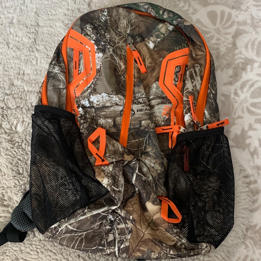 Realtree x Uline Camouflage Backpack NWOT
